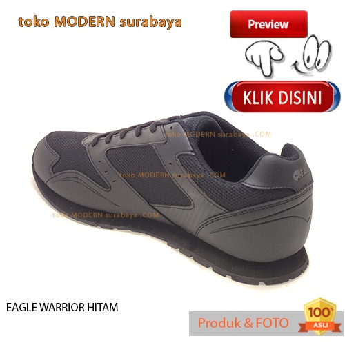 JUMBO EAGLE WRR HITAM sepatu pria casual sepatu sneakers