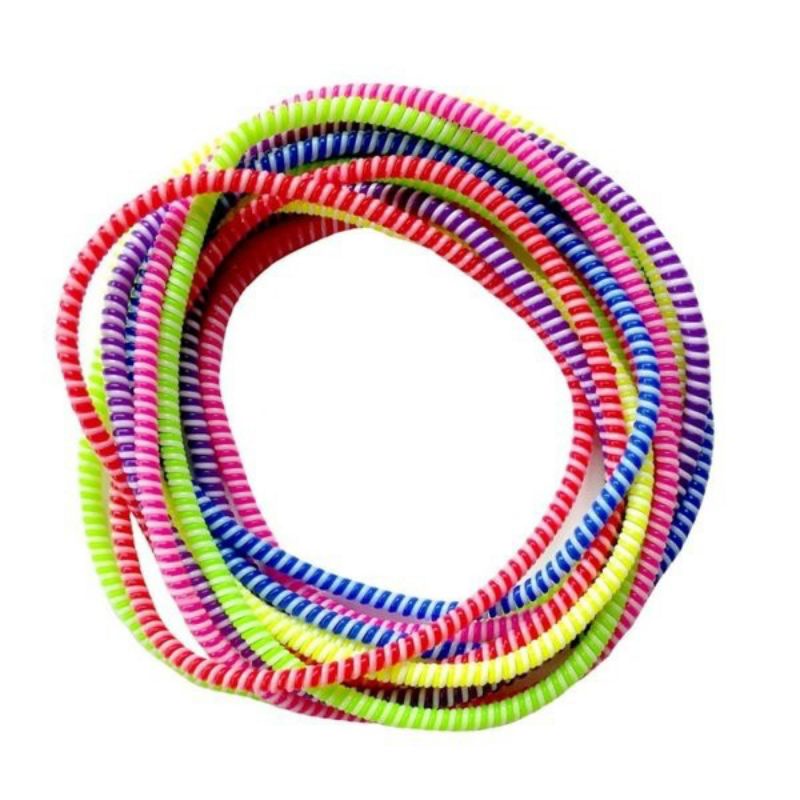 Pelindung Kabel 2 Warna Spiral Cord