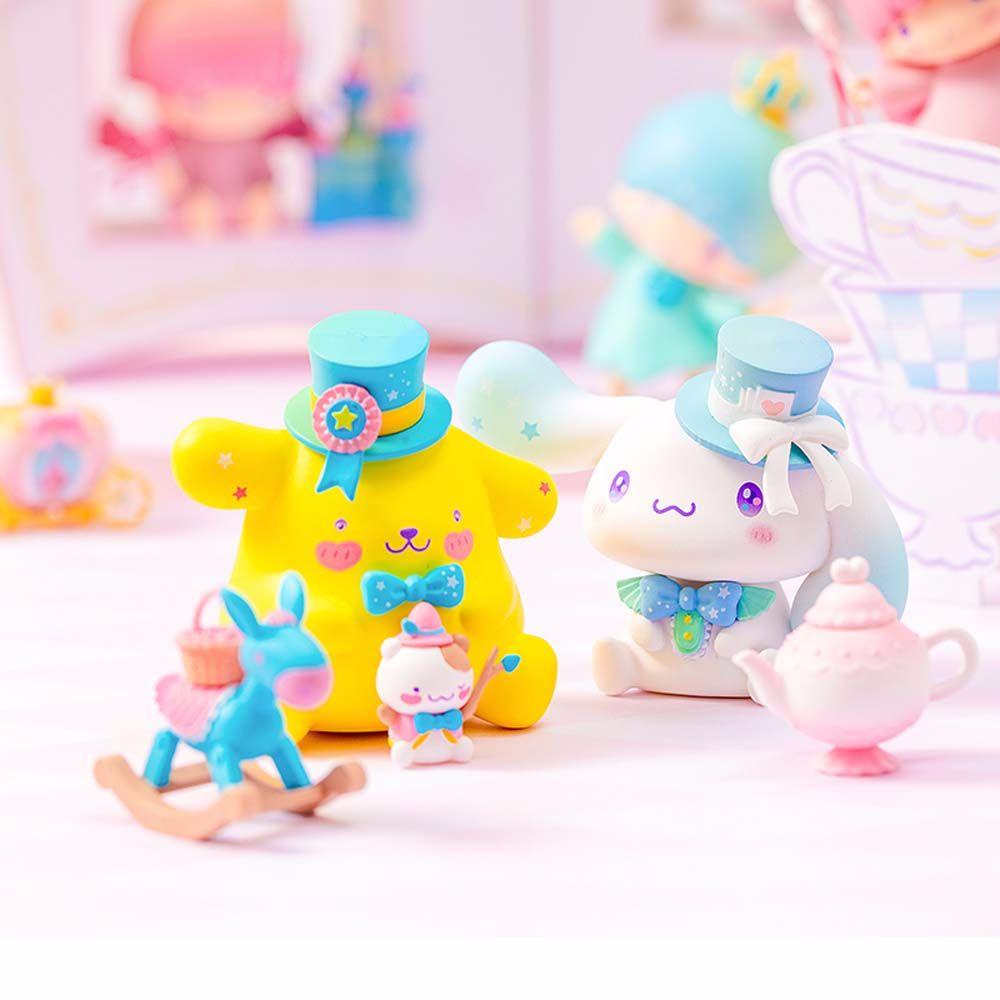 Needway My Melody Patung Hiasan Rumah Koleksi Model Blind Box Cinnamoroll Model Anime Figure Mainan