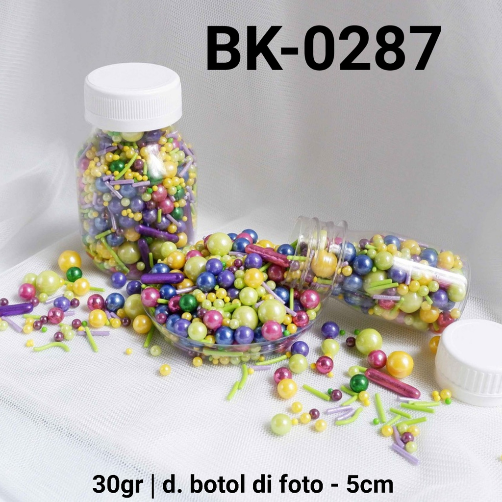 

BK-0287 Sprinkles sprinkle springkel 30gr mutiara hijau mix warna yamama baking grosir murah sprinkles cake dekorasi mutiara trimit decoration story sprinklestory sprinklesstory sprinkle story yamama baking