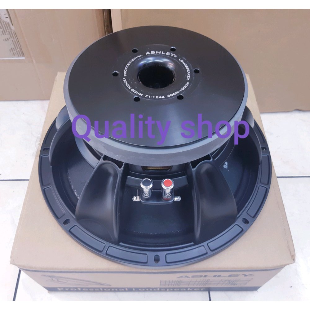 Asli  Speaker Ashley 12 inch F1-12AZ Kekuatan 600 - 1000 watt line array  Terjamin