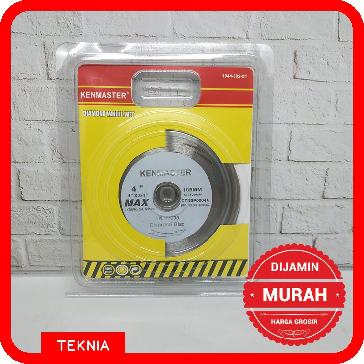 Mata Pisau Diamond Wheel Wet Kenmaster / Mata Pisau Potong Keramik