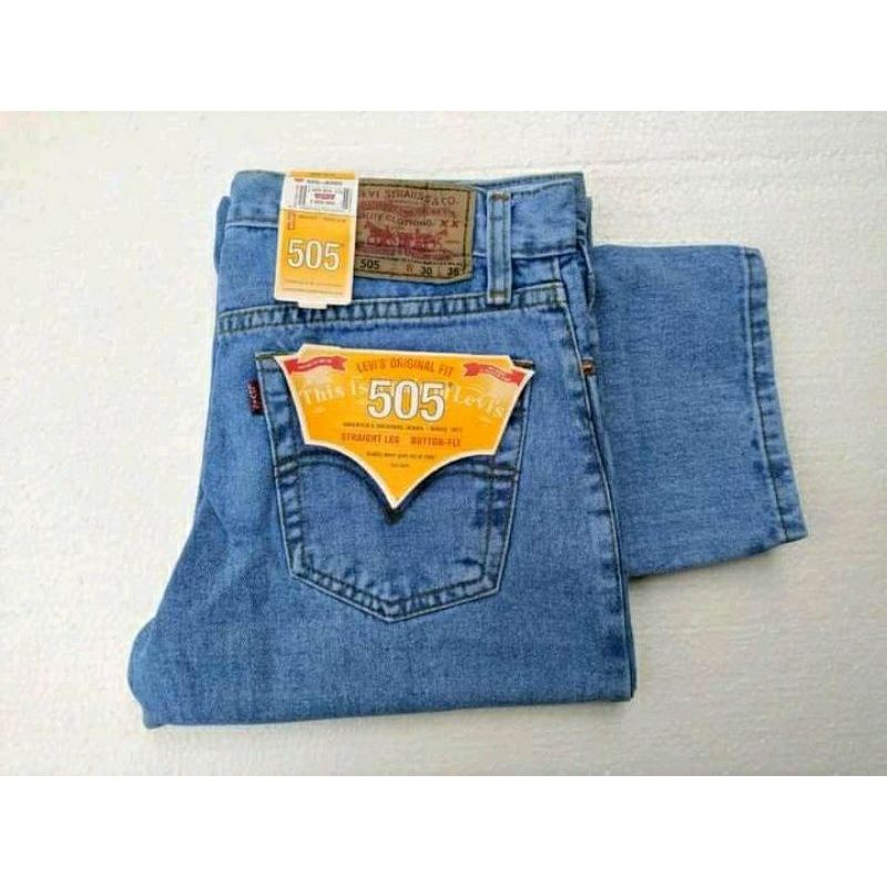 Levis - Celana Jeans Pria Reguler Standar Levis Panjang