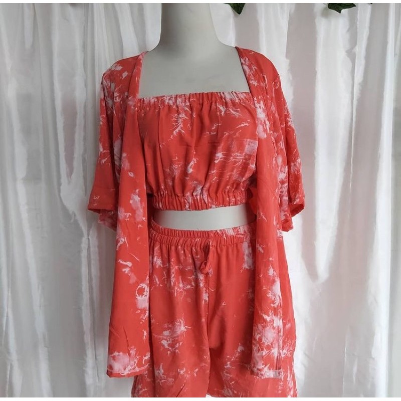 one set kemben cardigan
