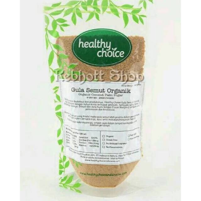 

Healthy Choice organic organik Gula Semut 250gr