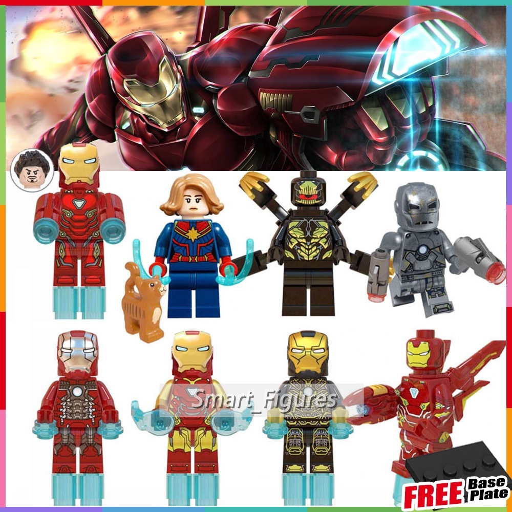 Mainan Action Figure Minifigures MK50 Outrider MK1 MK5 MK85 Marvel Super Heros WM6055