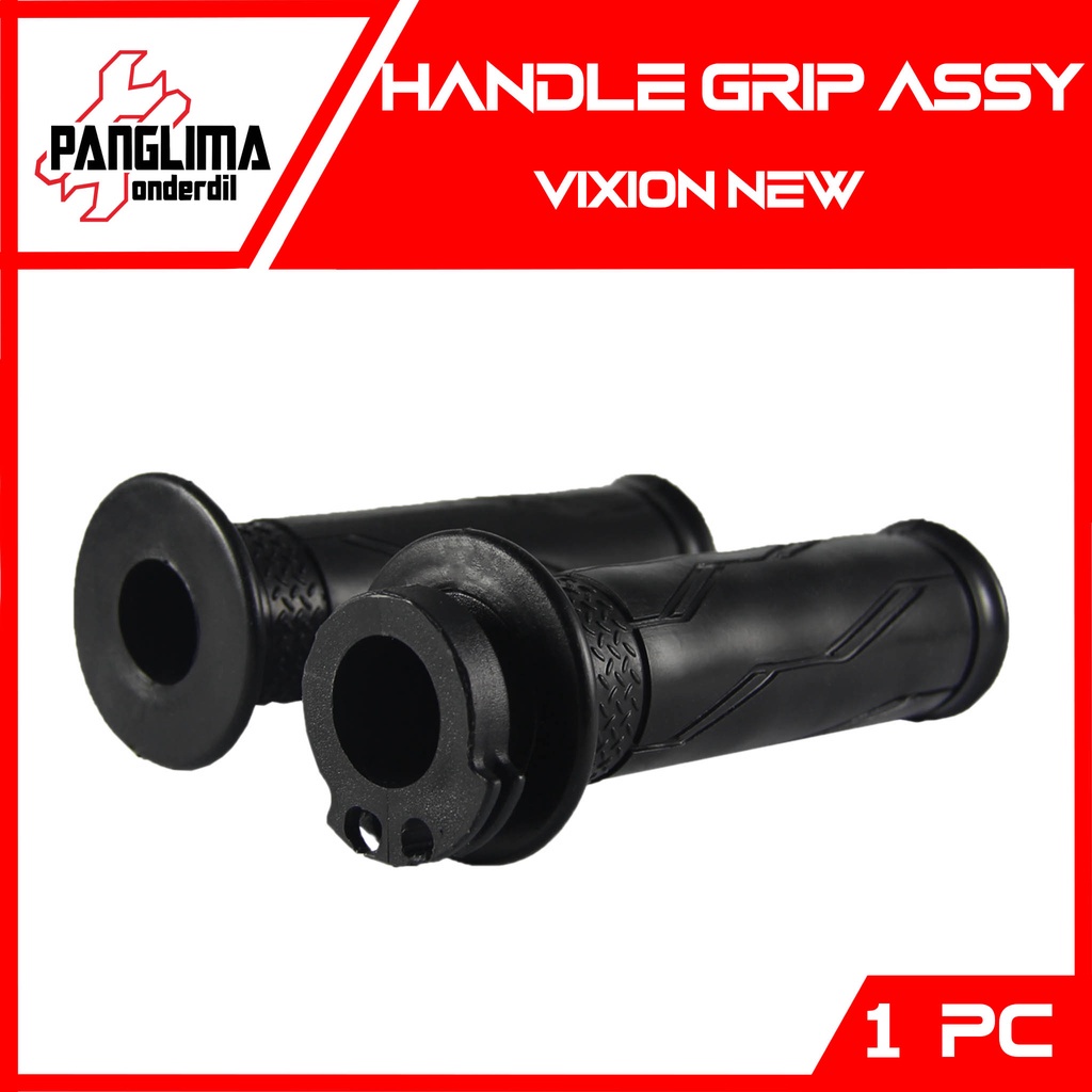 Handgrip Vixion New NVA-NVL Karet-Pipa-Slongsong Handle Hand grip-Fat-Vat-Pad-Handvat-Handpad Assy-Set