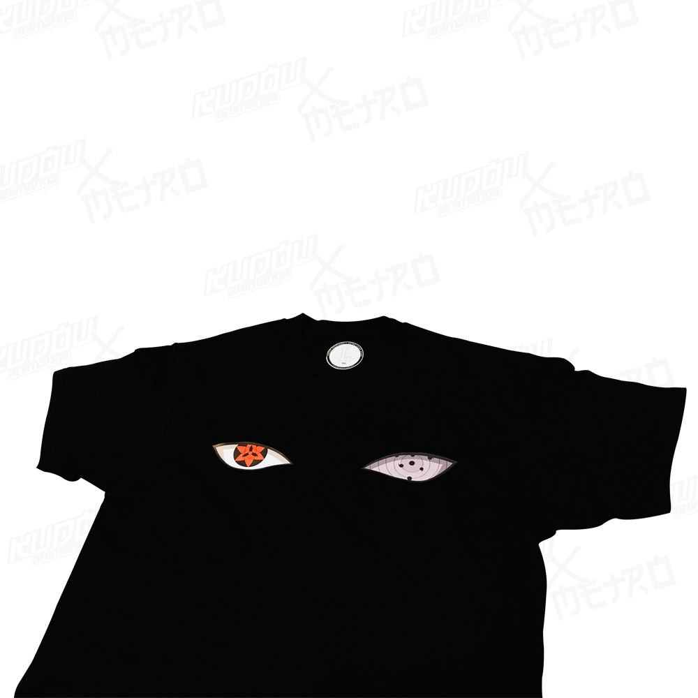 Tshirt Anime Sasuke Rinne x Sharingan Naruto