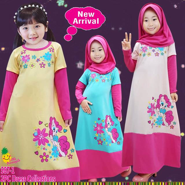 Gamis Anak My Little Pony Shopee Indonesia