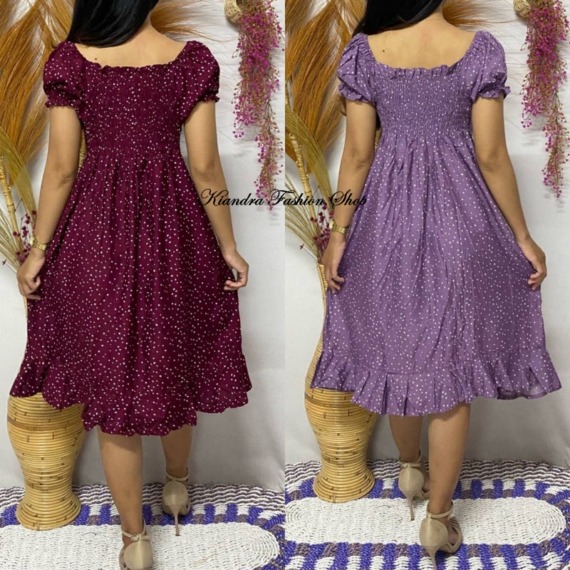 Kiandra - Dress Korea Belah Samping