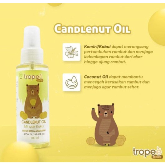 Tropee Bebe Candlenut Oil / Candlenut Shampoo / Olive Message Oil / Hair Lotion / TROPEE BEBE WINTER SKY moell  / Tropeebebe Hair Lotion Tropee Kukui Tropee Bye Bye Bug Spray Cream Menyuburkan rambut bayi Perawatan rambut bayi