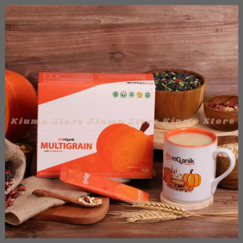 

MGANIK MULTIGRAIN SUPERFOOD - Isi 10 Sachet M GANIK