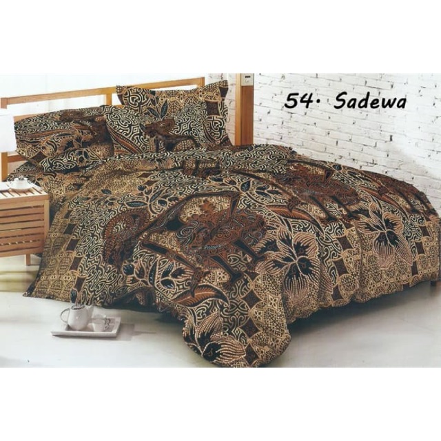 Sprei Batik Carmina 180x200 Sadewa Series Shopee Indonesia
