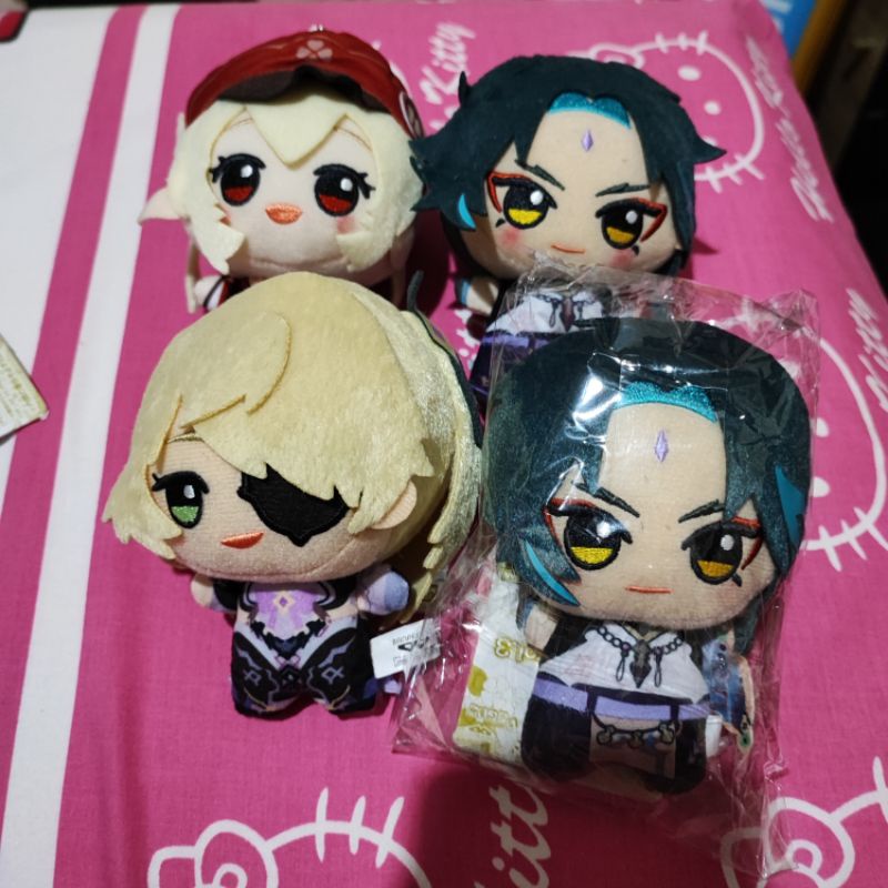 Boneka Genshin Impact Chibigurumi Xiao Klee Fischl