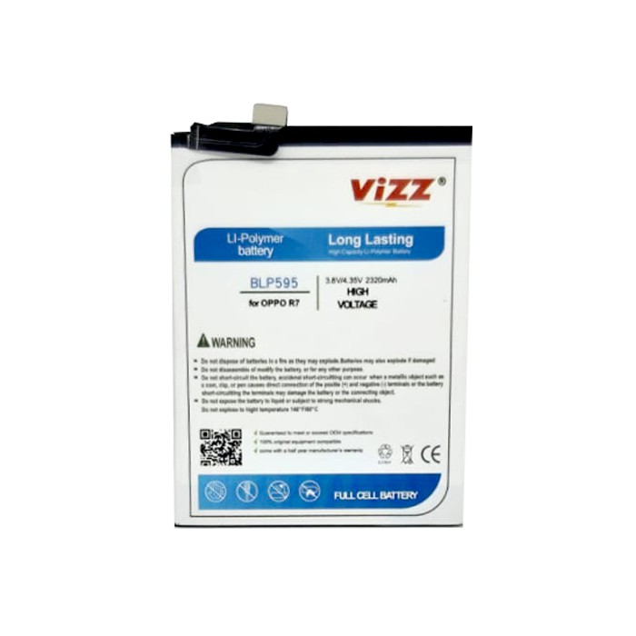 Vizz Baterai  OPPO BLP595 Baterai R7 BL 595 Original