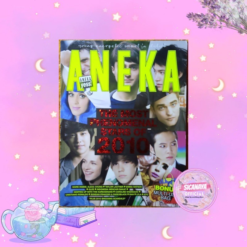 MAJALAH REMAJA ANEKA YESS EDISI TAHUNAN 2011 - LEE MIN HOO - JUSTIN BIEBER