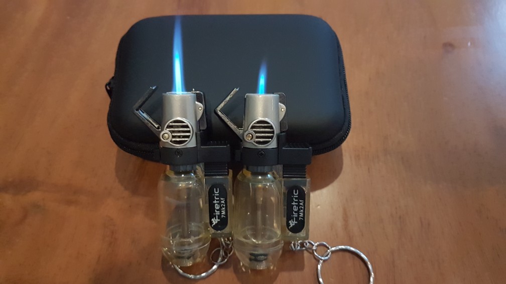 Firetric Tin Pioneer Windproof Powerfull Micro  Torch Flame - Korek Api  Anti Angin 7mk2af