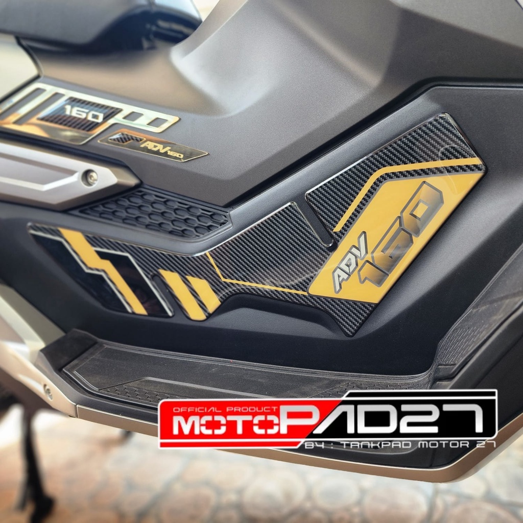 stiker sidepad honda ADV 160 resin premium