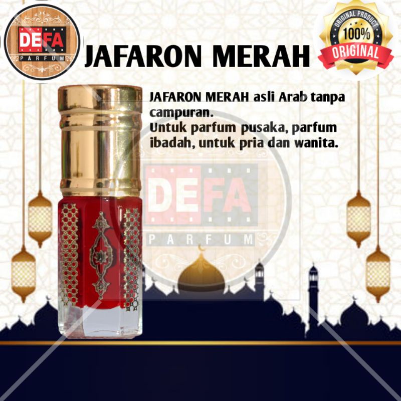 JAFARON MERAH/PARFUM TIMUR TENGAH/PARFUM ARAB