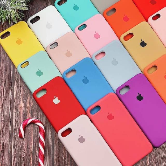 FULL COVER APPLE SILICONE    CASE GRADE A+ IPHONE 6 6+ PLUS 7