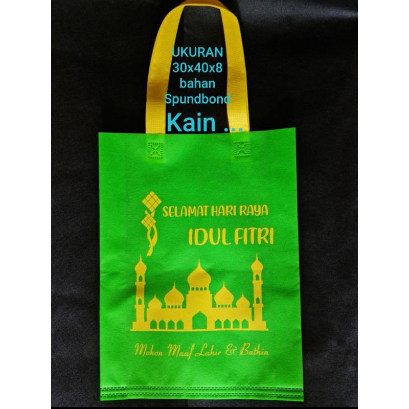 

tas lebaran model lipat samping Ukuran 40 x 30 x 8 muat banyak