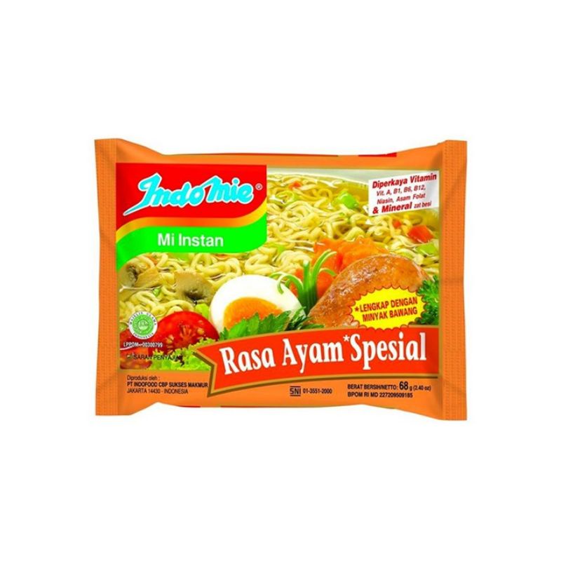 Indomie Goreng dan Kuah