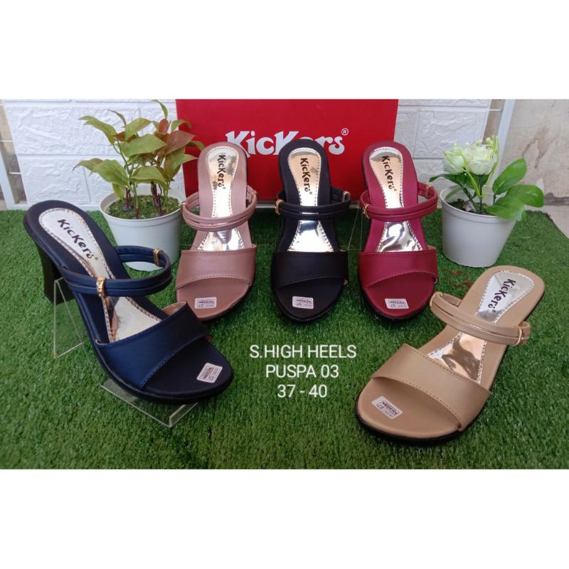 Sandal Sendal Wanita Hak Terbaru Kekinian 2022 Dan Termurah Sandal Hak Tahu Wanita 5cm  Sandal Wanita High Heels Puspa