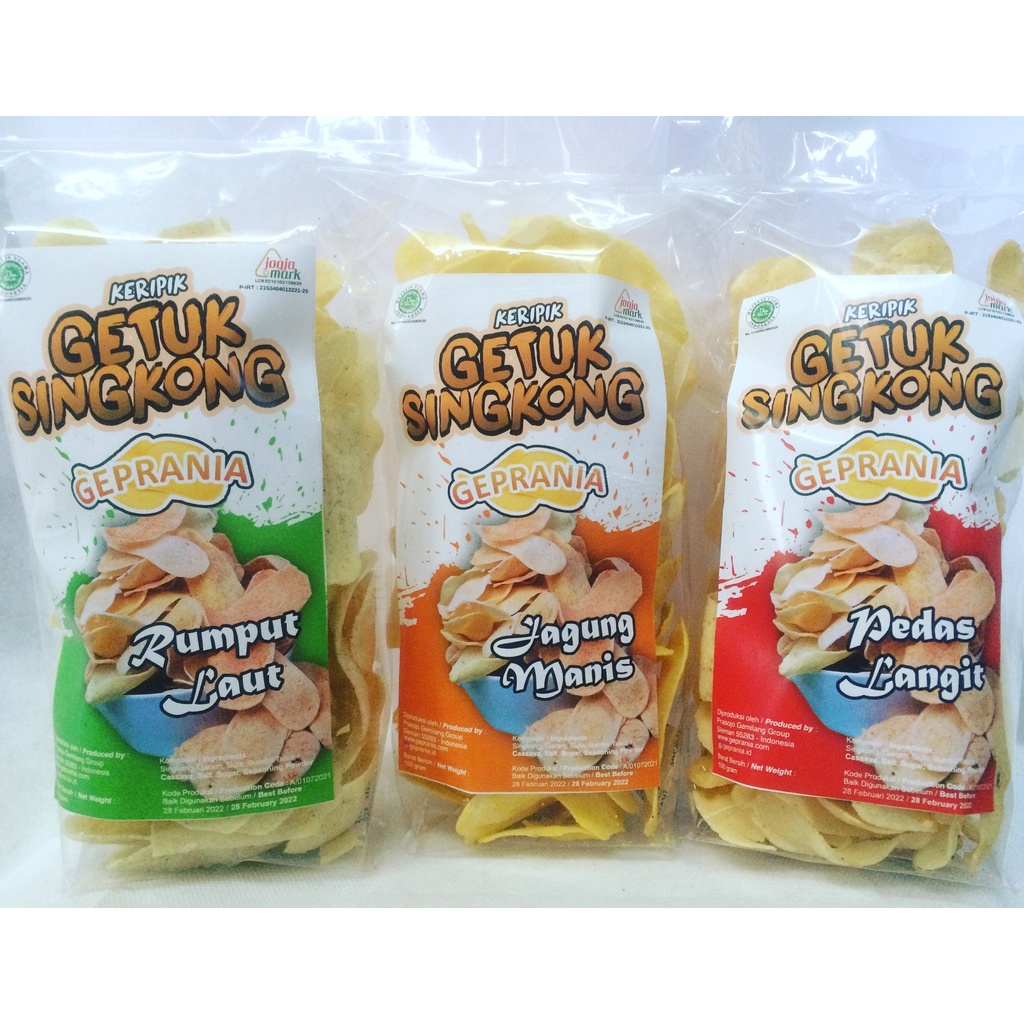 

Keripik Getuk Singkong Geprania 100gr