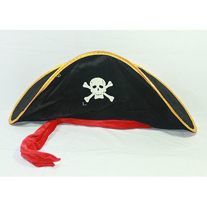 Topi Bajak Laut Model Pipih ( Dewasa )