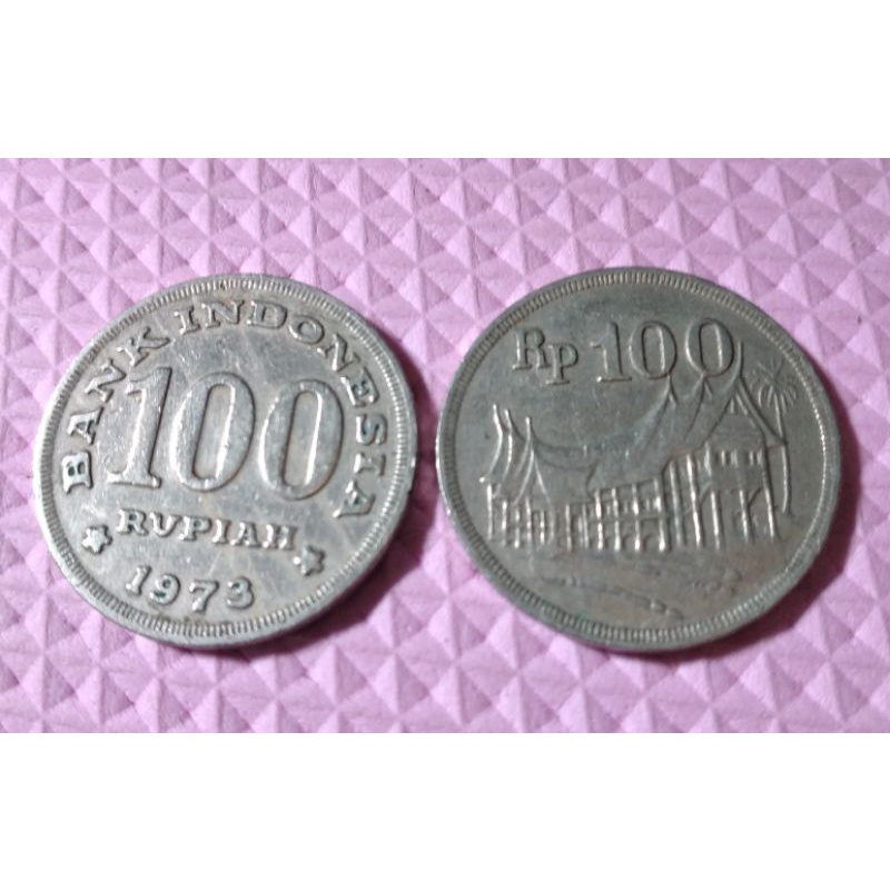 100 Rupiah Tahun 1973
