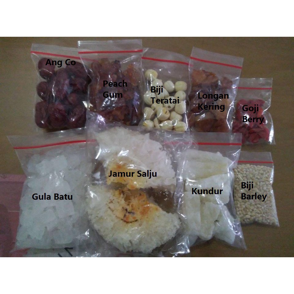 

Paket Peach Gum / Tao Jiao Dessert