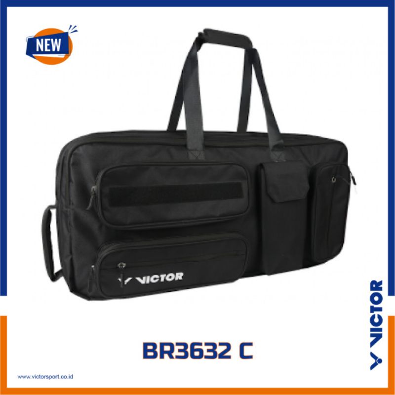 Tas Badminton Victor BR3632 / BR 3632 / BR-3632 Tas Raket Original