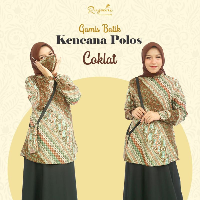 Gamis batik kencana by Riyani