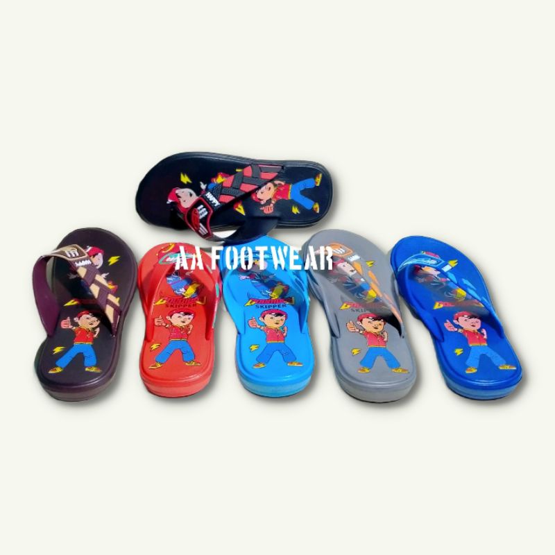 Skipper Sandal Jepit Anak Bo Boiboy Karet Import Murah