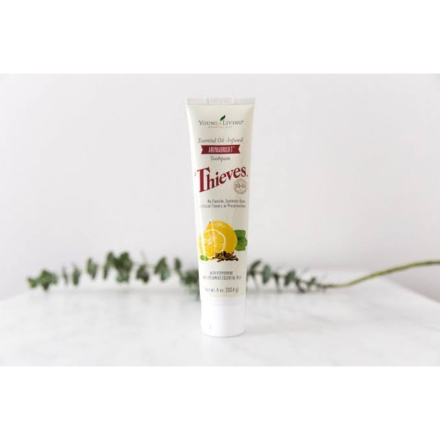 Thieves aromabright toothpaste