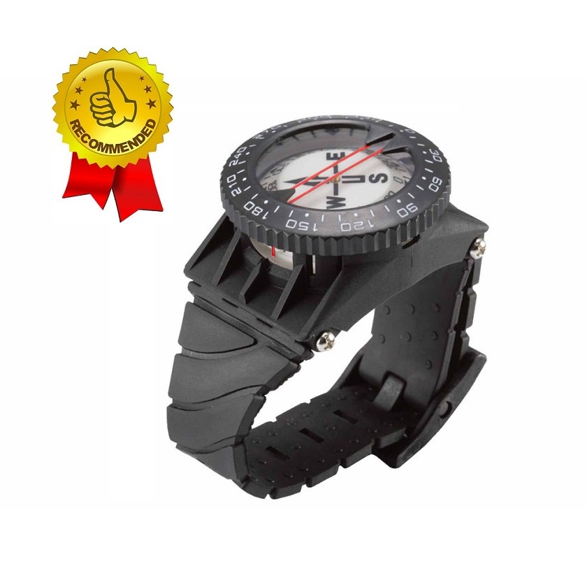 Problue Scuba Diving Compact Wrist Compass Underwater Kompas Selam