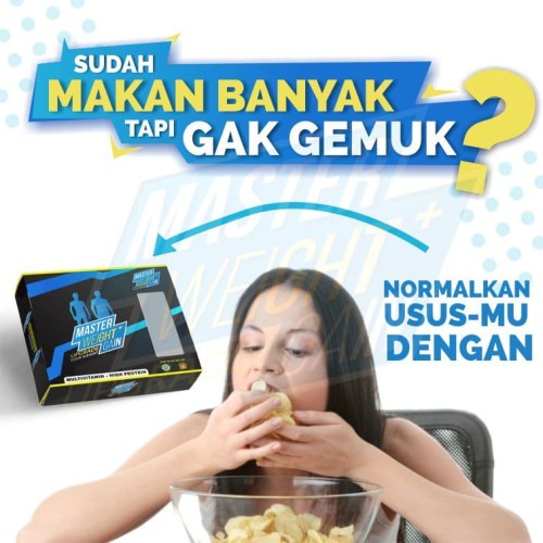 Master Weight Gain Extra Strong Penggemuk Badan Distributor Resmi Original 100%