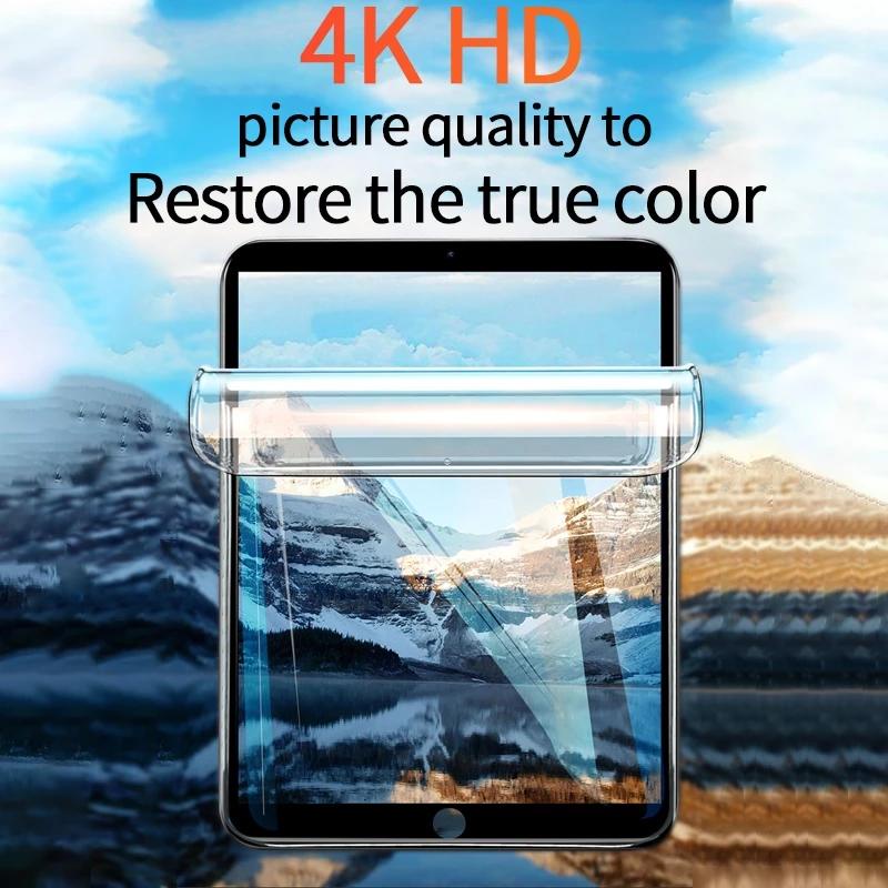 2PCS HD Hydrogel Film Matte for iPad Pro 11 2021 Air 4 3 iPad 10.2 iPad Mini 5 6 8 9 8th 9th generation Blueray Screen Protector No Glass