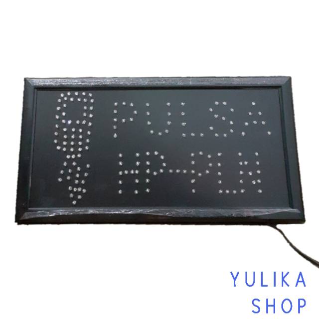 PAPAN LED JUAL PULSA HP~PLN