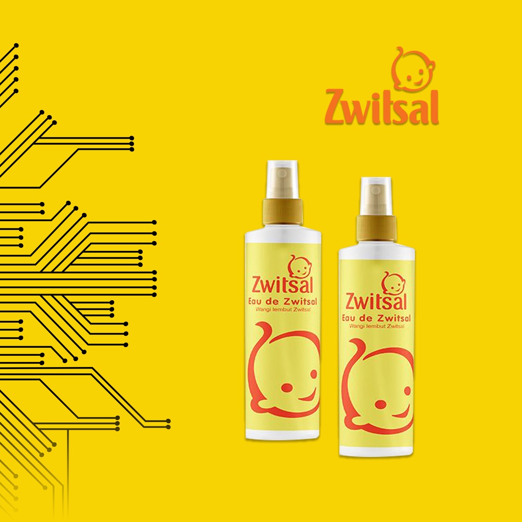 Zwitsal EAU DE TOILETTE BABY GIFSET Aroma Khas Zwitsal 100ML - PARFUM BAJU BAYI BODY MIST BAYI