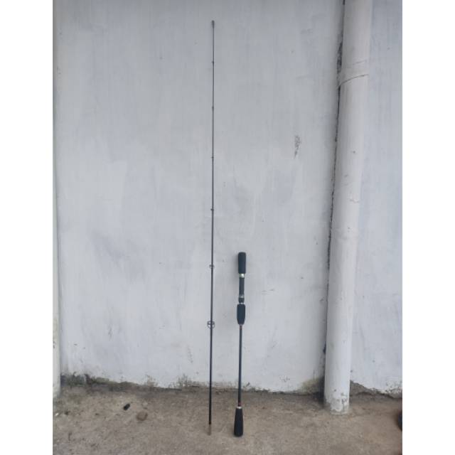 joran pancing 200 dan 210 shock butom, but join karbon sutet cocok buat laut