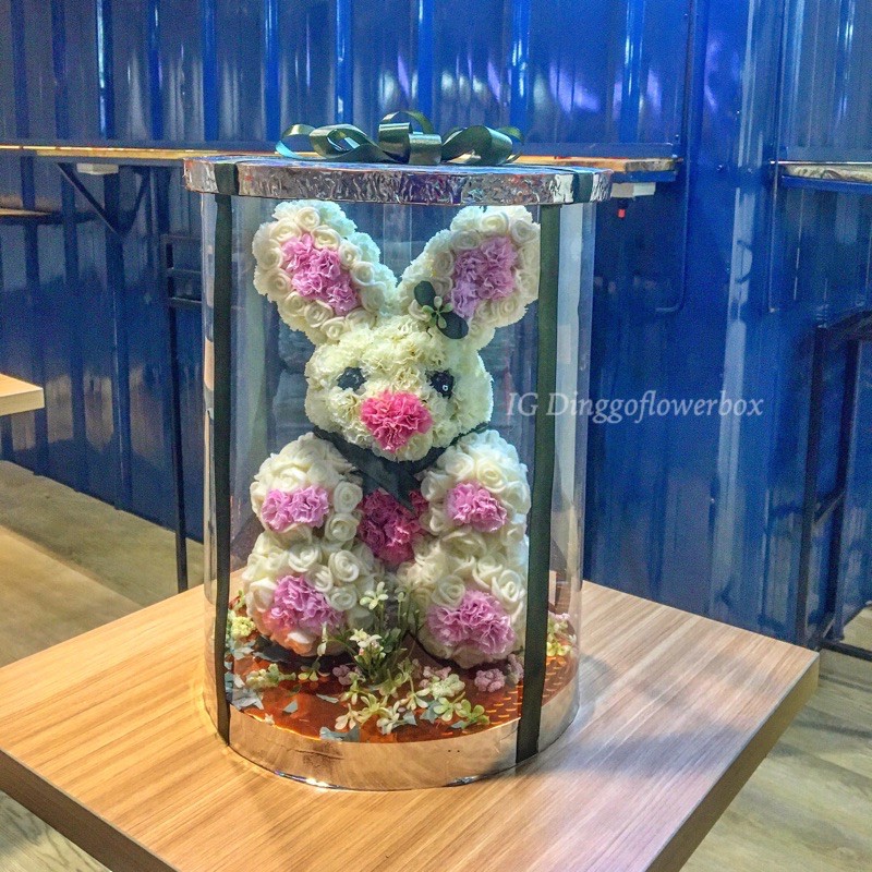 

Boneka Bunga Custom lengkap dgn box pita | pesanan bisa disesuaikan