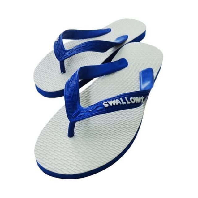 SANDAL SWALLOW ASLI ( UK 10 BIRU ) JEPIT KARET GROSIR TERMURAH