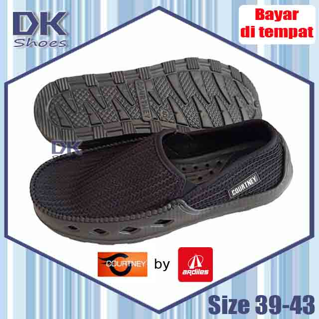 Mickelson MIC CNBC by Ardiles Courtney 39-43 / Sepatu Casual / Sepatu Hitam / Sneakers Olahraga Pria