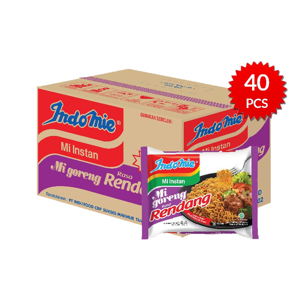 

Indomie Goreng Rasa Rendang | 1 Dus | 40 pcs