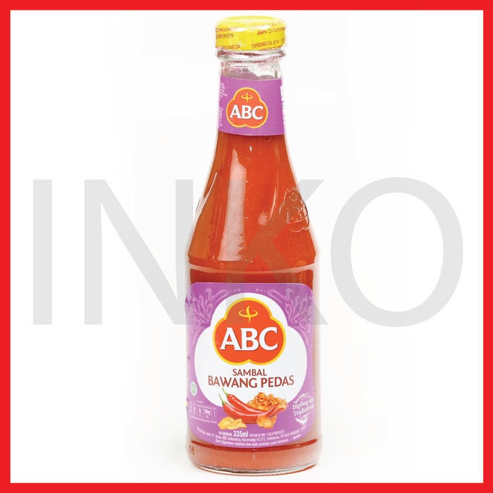 

ABC SAMBAL BAWANG PEDAS BOTOL KACA 335ML