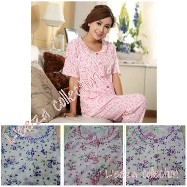 NEW Piyama Cp fit to XL  (stelan baju tidur) dewasa