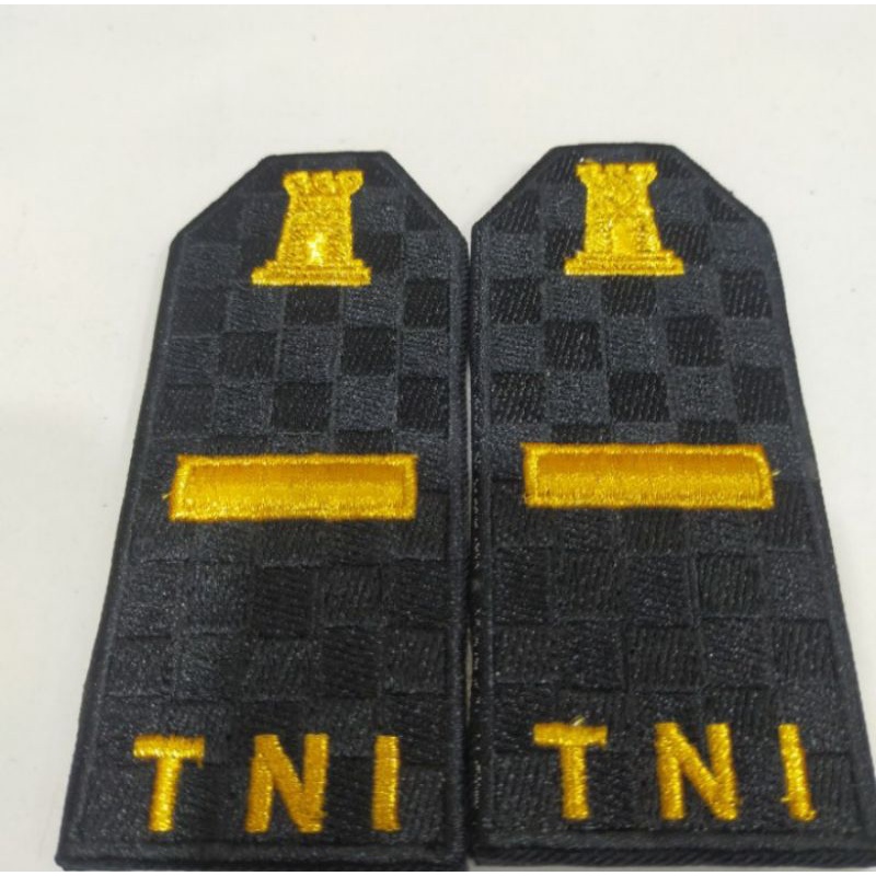 pangkat pdu letda corps zeni AD