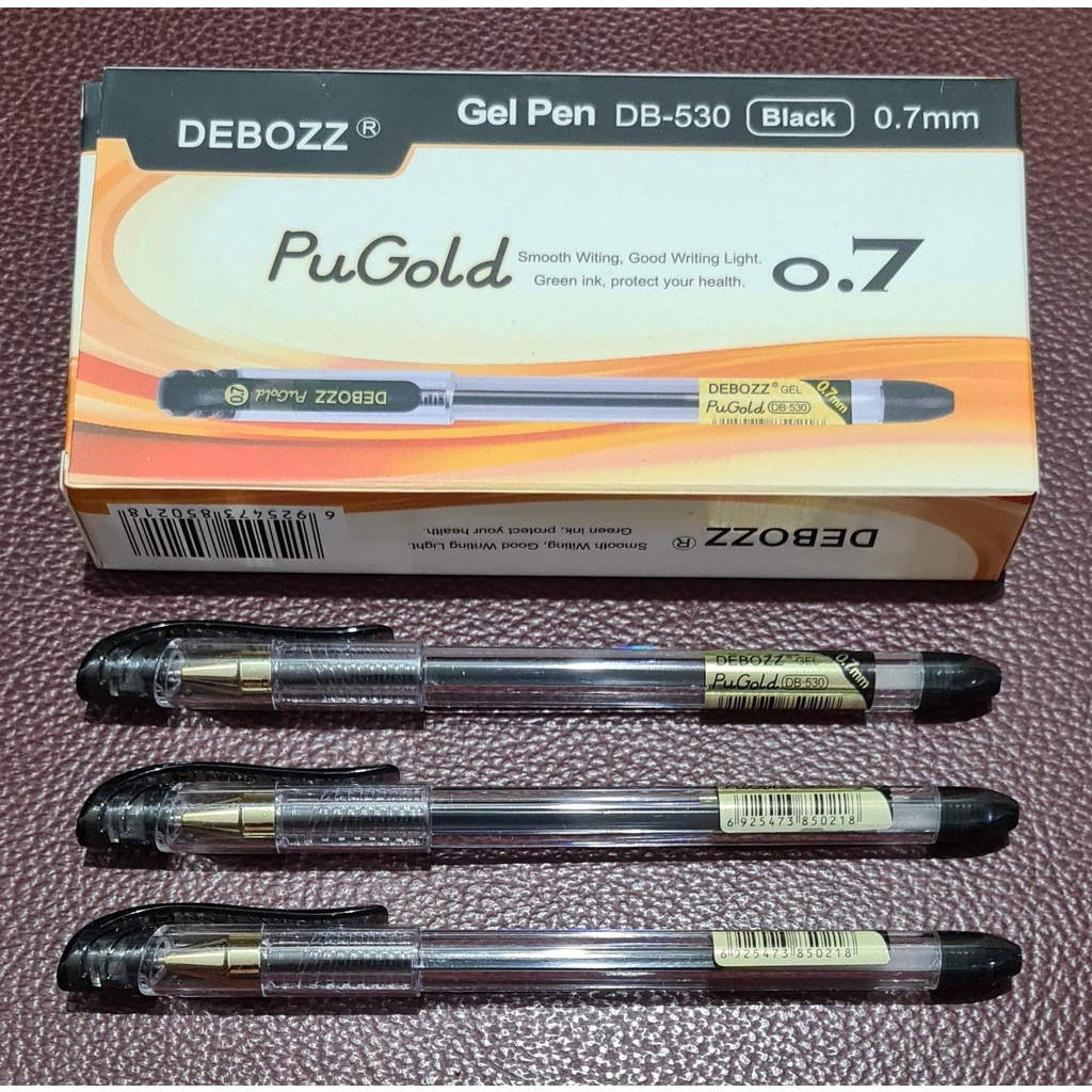 

Pena / Pulpen Gel Debozz 503-07 Hitam