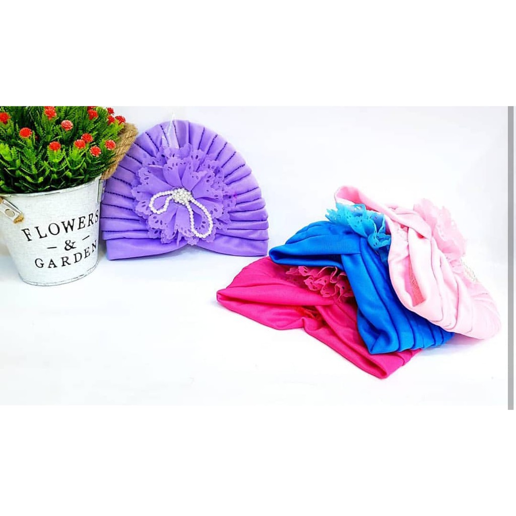 Turban Tebal Anak Ciput Anak Elmo Turban Bayi Headband Bayi Murah Tokopelanginicer